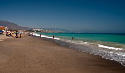 Sabinillas strand