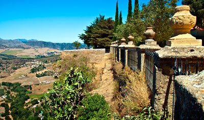 Utsikt från Alameda de Tajo, Ronda