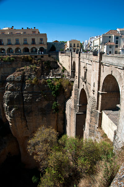 Utsikt ifrån Puente Nuevo, Ronda