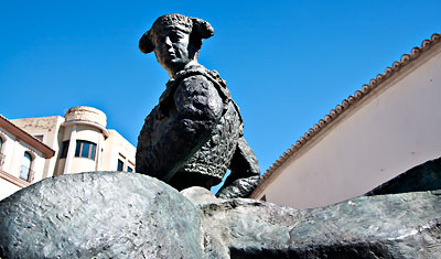 Staty över Cayetano Ordoñes, Ronda