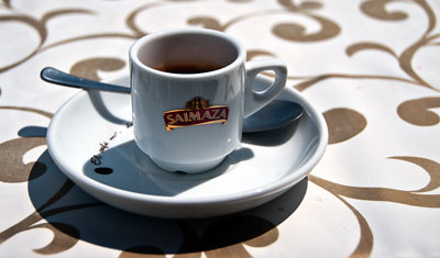 Espresso, Chiringuito Paco, Estepona 