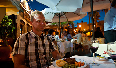 Lasse på Meson del Castillo, Castillo de la Duquesa
