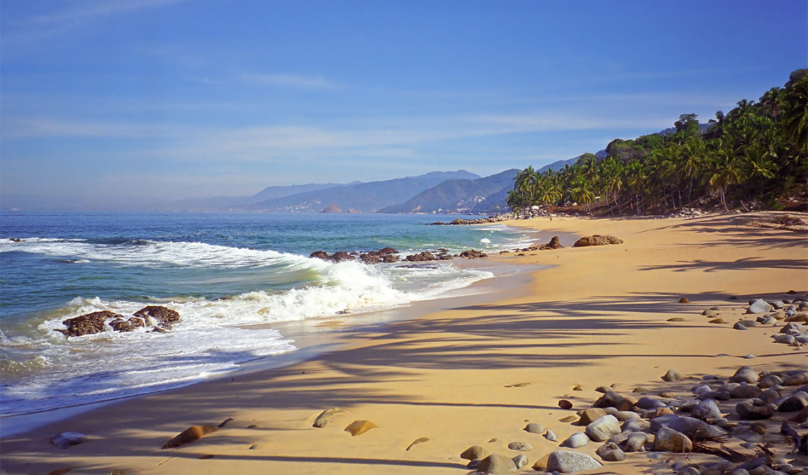 Las Animas strand, Puerto Vallarta, Mexiko