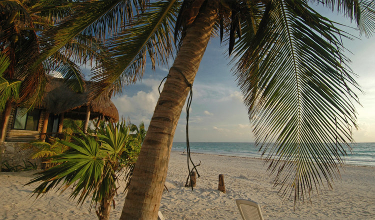 Gryning, Tierra del Sol, Tulum, Mexiko