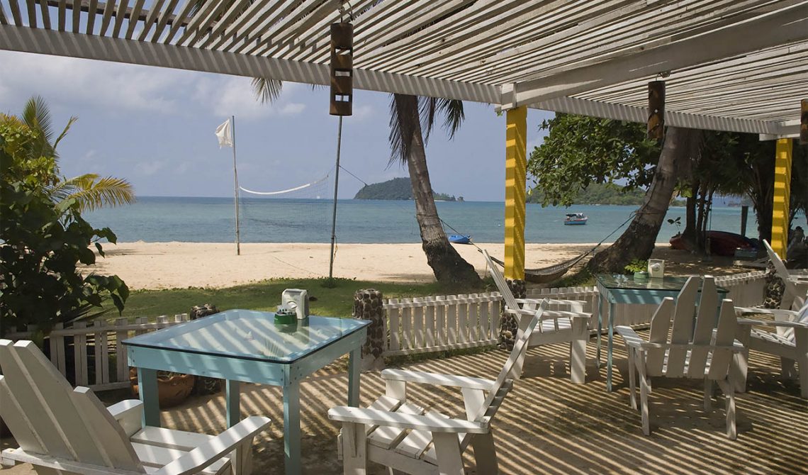 Baan Koh Mak på Ao Kao Strand, Thailand
