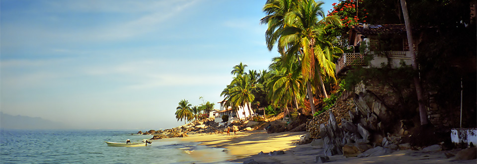Las Animas Beach south of Puerto Vallarta, Mexico
