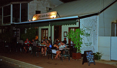Blooms restaurant, Broome