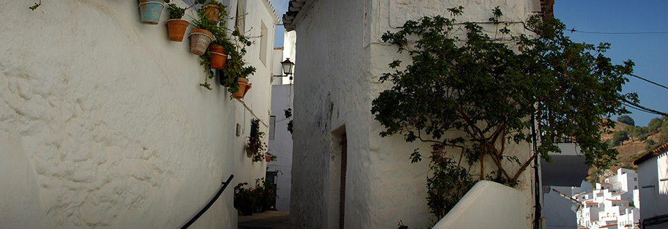 Casares, Pueblo Blanco Spanien