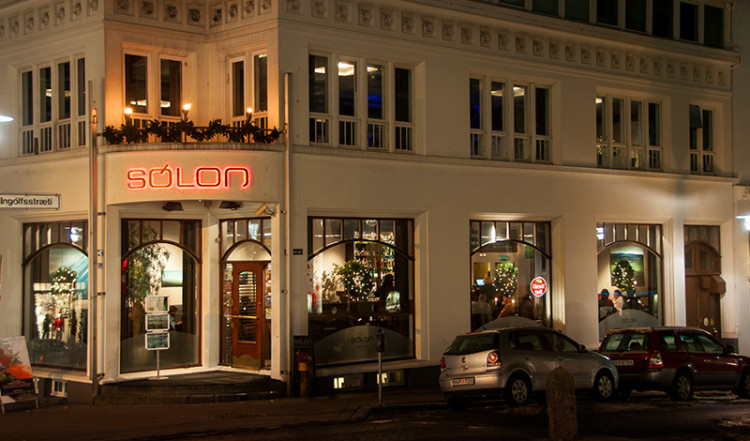Exteriör Café Solon, Reykjavik