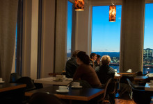 Frukost på Hotel Arnarhvoll, Reykjavik Island