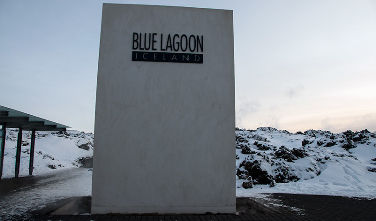 Entrén till Blå Lagunen, Grindavík Island