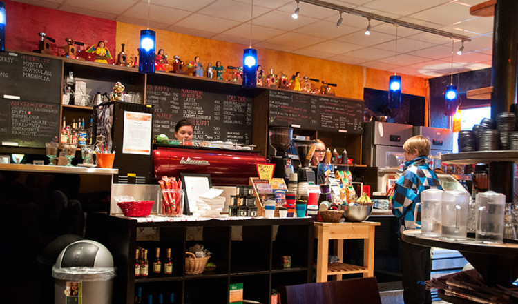 Kassa till Cafe Kaffitar, Reykjavik Island