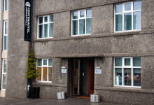 Ingång till Centerhotel Arnarhvoll, Reykjavik