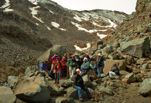 Guidad tur, Mt Ruapehu Crater climb