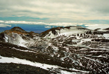 Vacker vyer, Mt Ruapehu Crater climb