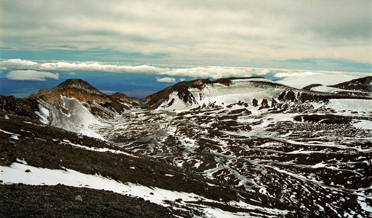Vacker vyer, Mt Ruapehu Crater climb Vacker vyer, Mt Ruapehu Crater climb