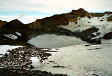 Krater sjö, Mt Ruapehu Crater climb