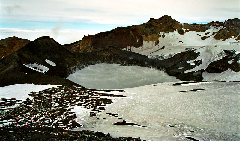 Krater sjö, Mt Ruapehu Crater climb