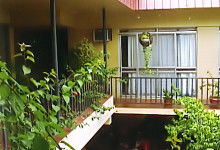 Balkong på Nadi Bay Resort Hotel, Fiji