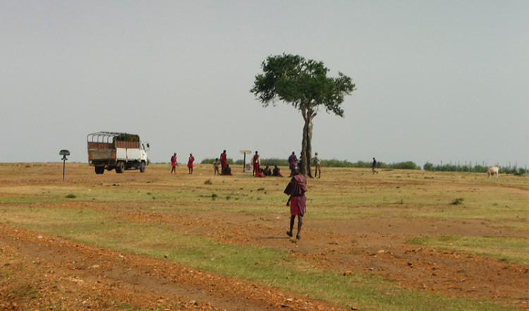 Masajer i Masai Mara, Kenya