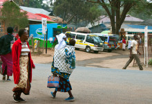 Kvinnor på stan, Narok Kenya