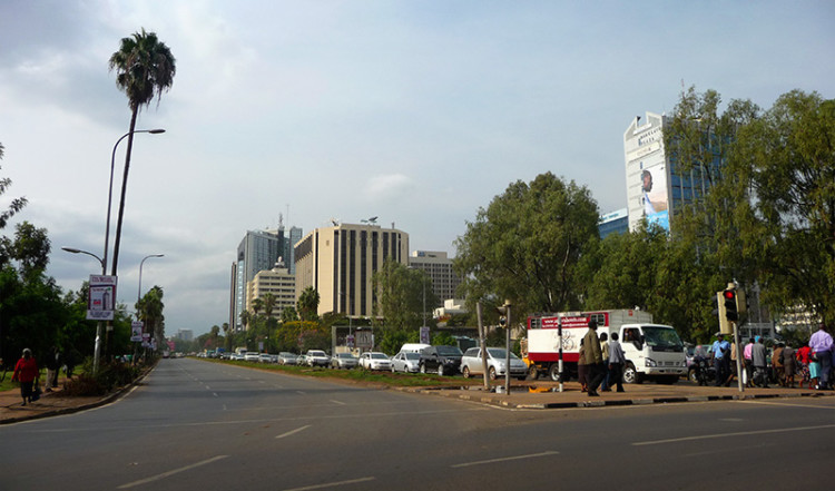 Nairobi centrum, Kenya Nairobi centrum, Kenya