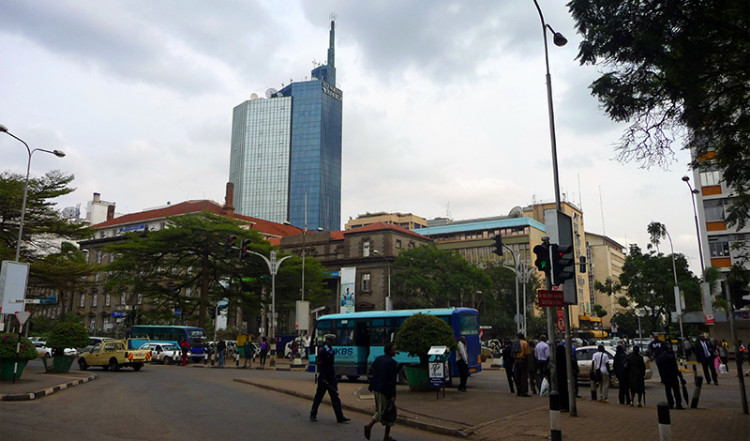 Nairobi centrum, Kenya Nairobi centrum, Kenya