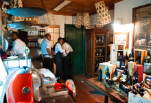 Personal på Osteria Del Chianti, Restaurang Nairobi Kenya