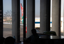 Vid gaten, Nairobi Airport