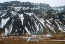 Eyjafjallajökull vulkan Island