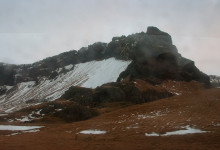 Eyjafjallajökull vulkan Island