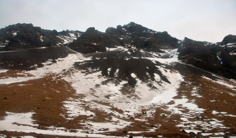 Eyjafjallajökull vulkan Island
