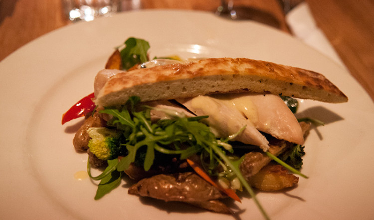 Middag på Vegamot Bistro & Bar, Reykjavik