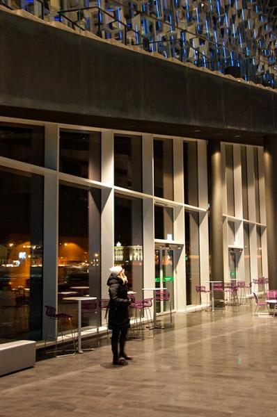 Anki på Harpa, Reykjavik koncerthall och konferenscenter