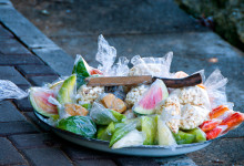 Frukt till lunch kanske, Sanur strandpromenad