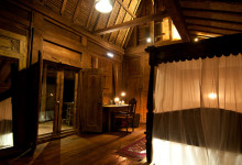 Innefrån rummet på Padi House, Bambu Indah Ubud