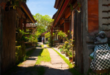 Innergård vid Jalan Kedebatan, Ubud Bali