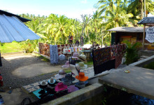 Rice Terrace Café, restaurang vid Tegallantang risterasser, Bali
