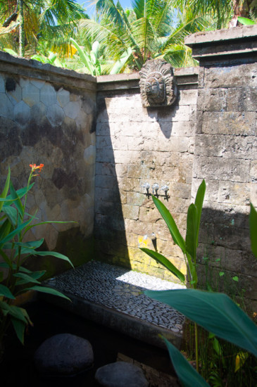 Dusch till Superior Villa, Arma Resort Hotel,Ubud Bali