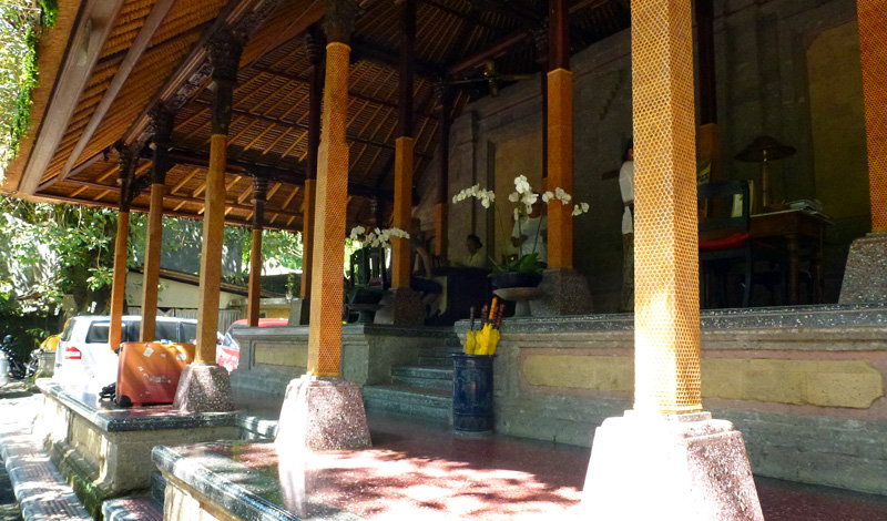 Receptionen på Arma Resort Hotel, Ubud