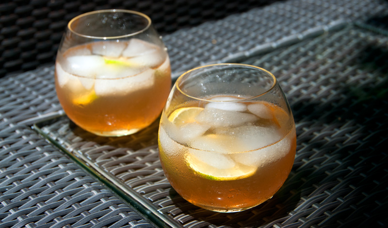 Välkomstdrink på Indiana Kenanga Villas Lembongan
