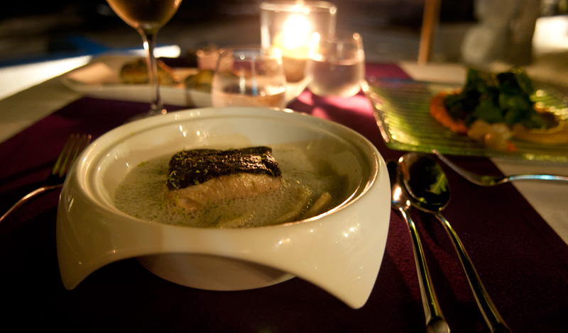 Filet of Barramundi på Indiana Kenanga Villas Lembongan