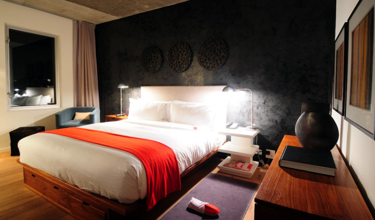 Sovrummet till sviten på Nolitan Hotel, New York