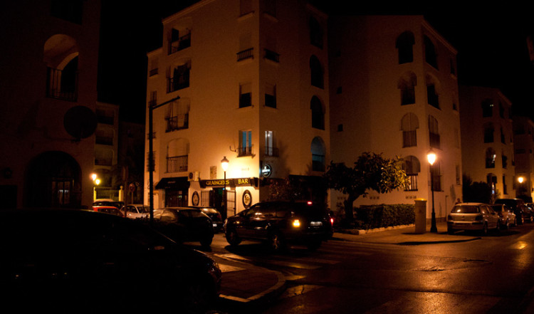 Sabinillas by night Sabinillas by night
