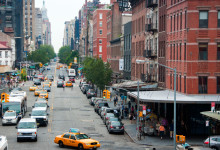 West 14 street Meatpacking District från ovan, New York