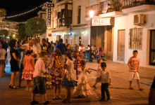 Calle de Mar, Verbena de Santa Ana, Manilva