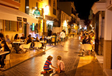 Calle Malaga, Estepona centrum
