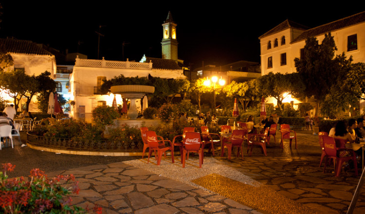 Plaza de las flores i Estepona Plaza de las flores i Estepona