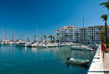 Hamnen i Puerto de la Duquesa