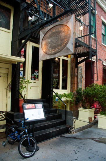 Entré The Cupping Room Café, SoHo New York